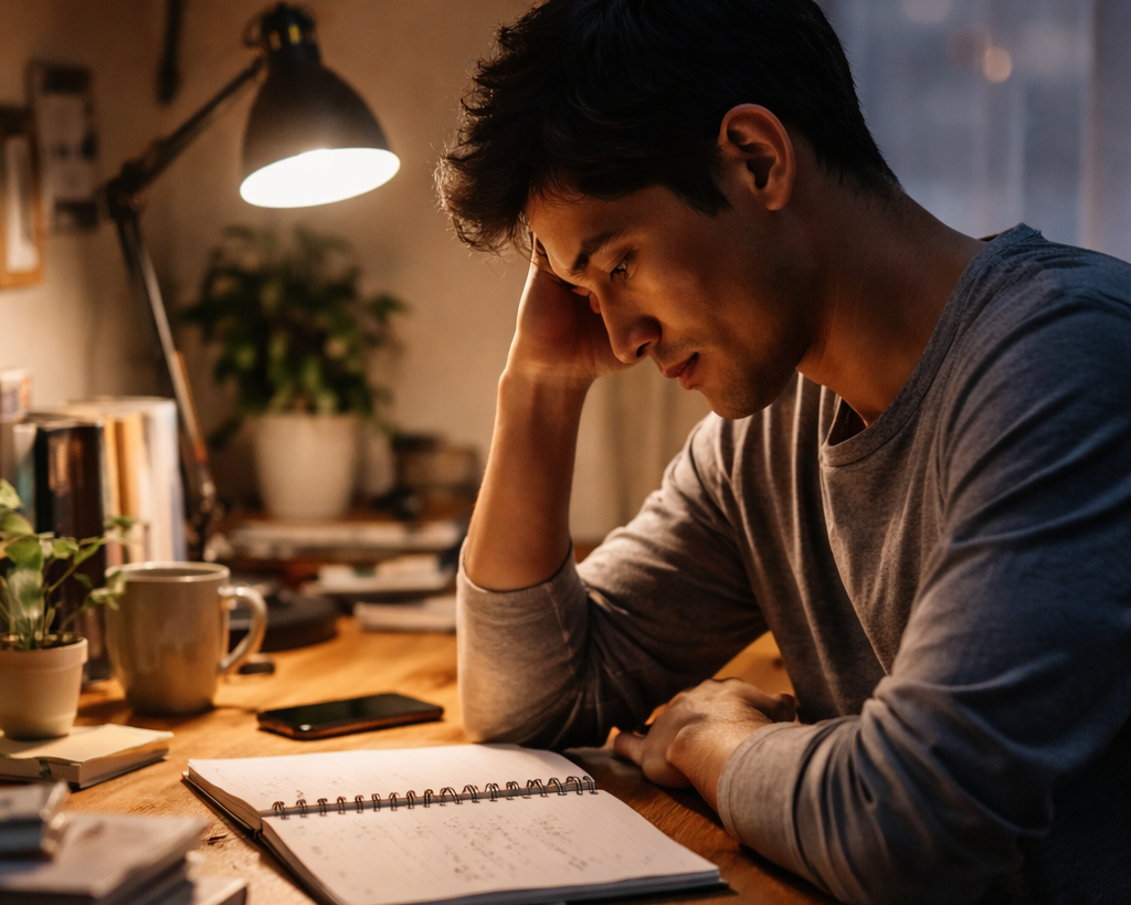 頑張っているのに結果が出ない男性